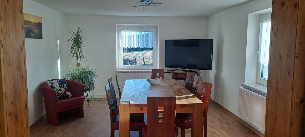 Ferienwohnung Bielatal Wohnzimmer Ferienwohnung Bielatal Wohnzimmer